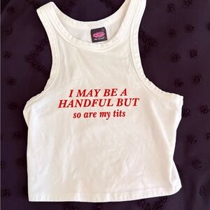 Cherry Kitten Crop Top